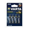 Mikro elem AAA 1.5V alkáli-mangán Micro(AAA/R03) MN2400  Energy VARTA (fehér) - 4 103 229 414