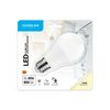 LED lámpa A60 PIR-mozgásérzékelős körte A 8,8W- 60W E27 806lm 840 220-240V AC LED Smart Modee - MSL-G4000K8,8WE27-PIR