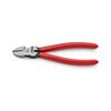 Oldalcsípő fogó 62HRC max.d4/2,8/2mm piros-kék szigetelés normál 160mm KNIPEX - 7001160